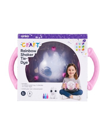 5 Piece Rainbow Shaker Tye Dye