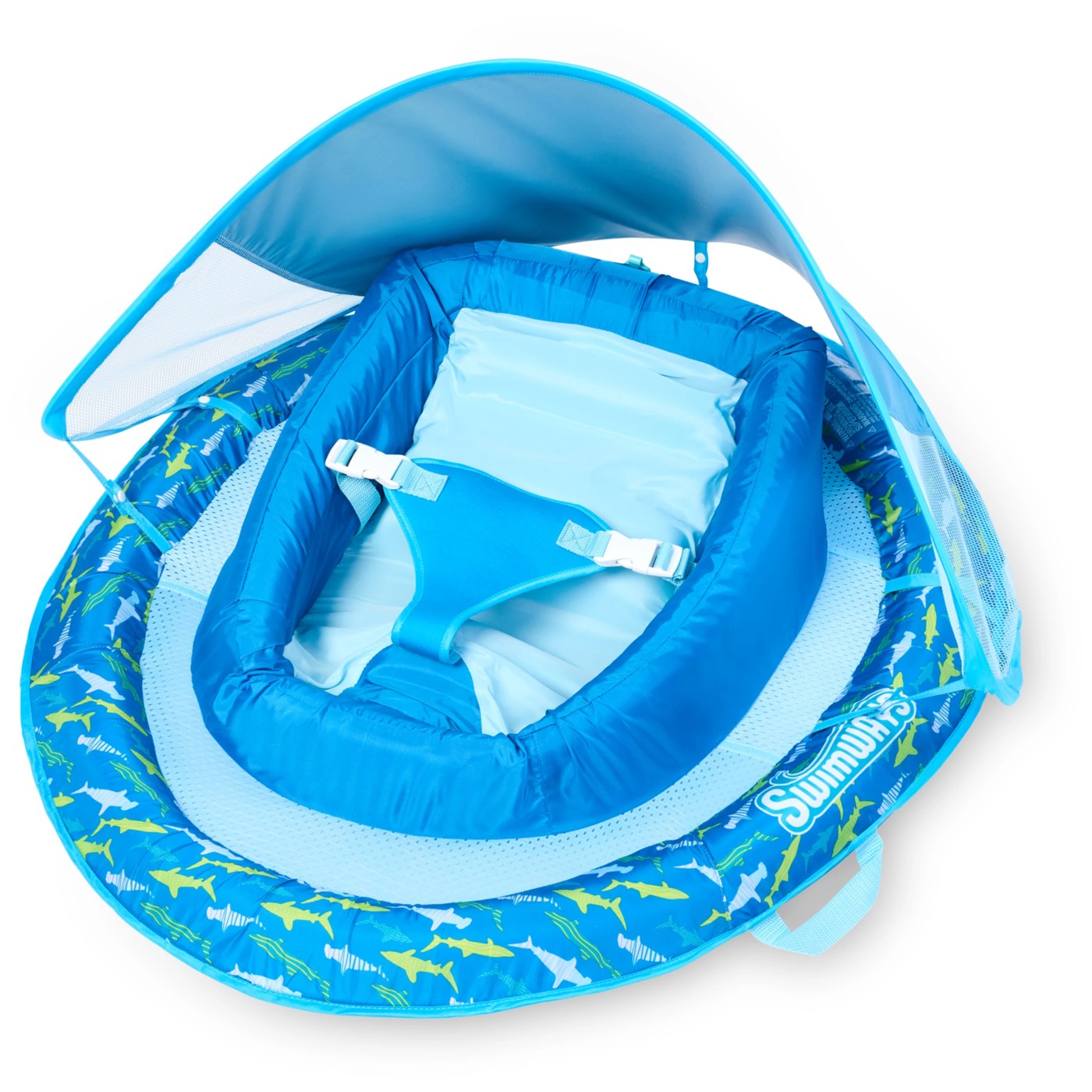 SwimWays Premium Infant Spring Float Inflatable Sun Canopy - Assorted 2 of 5