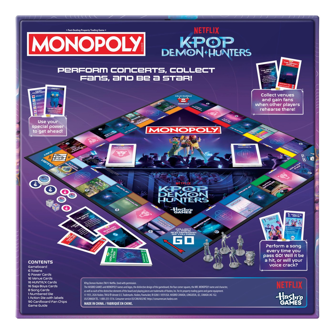 Monopoly K-Pop Demon Hunters 2 of 4