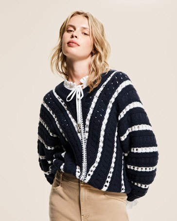 Australian Cotton Blend Long Sleeve Batwing Jumper