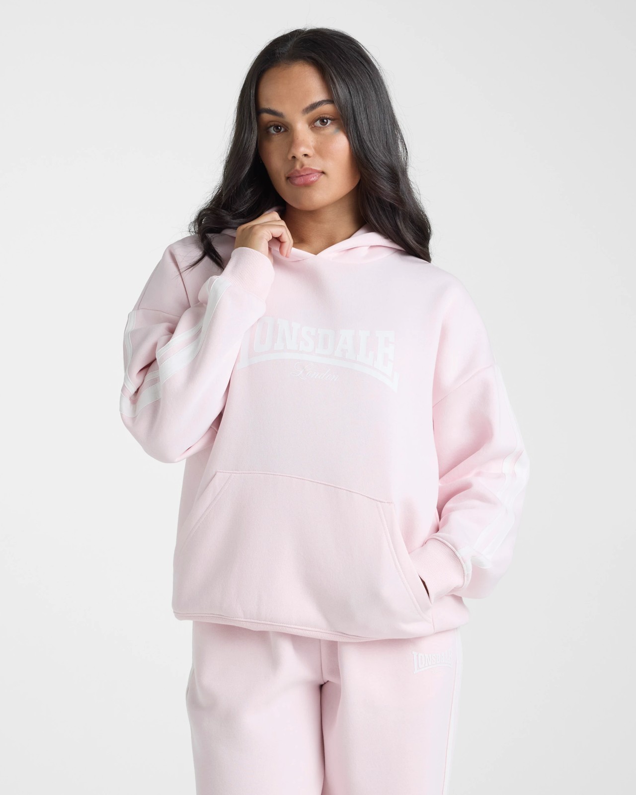 Lonsdale London Hoodie - Light Pink 4 of 5