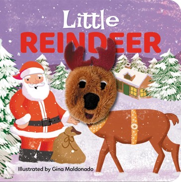 Little Reindeer Finger Puppet Book