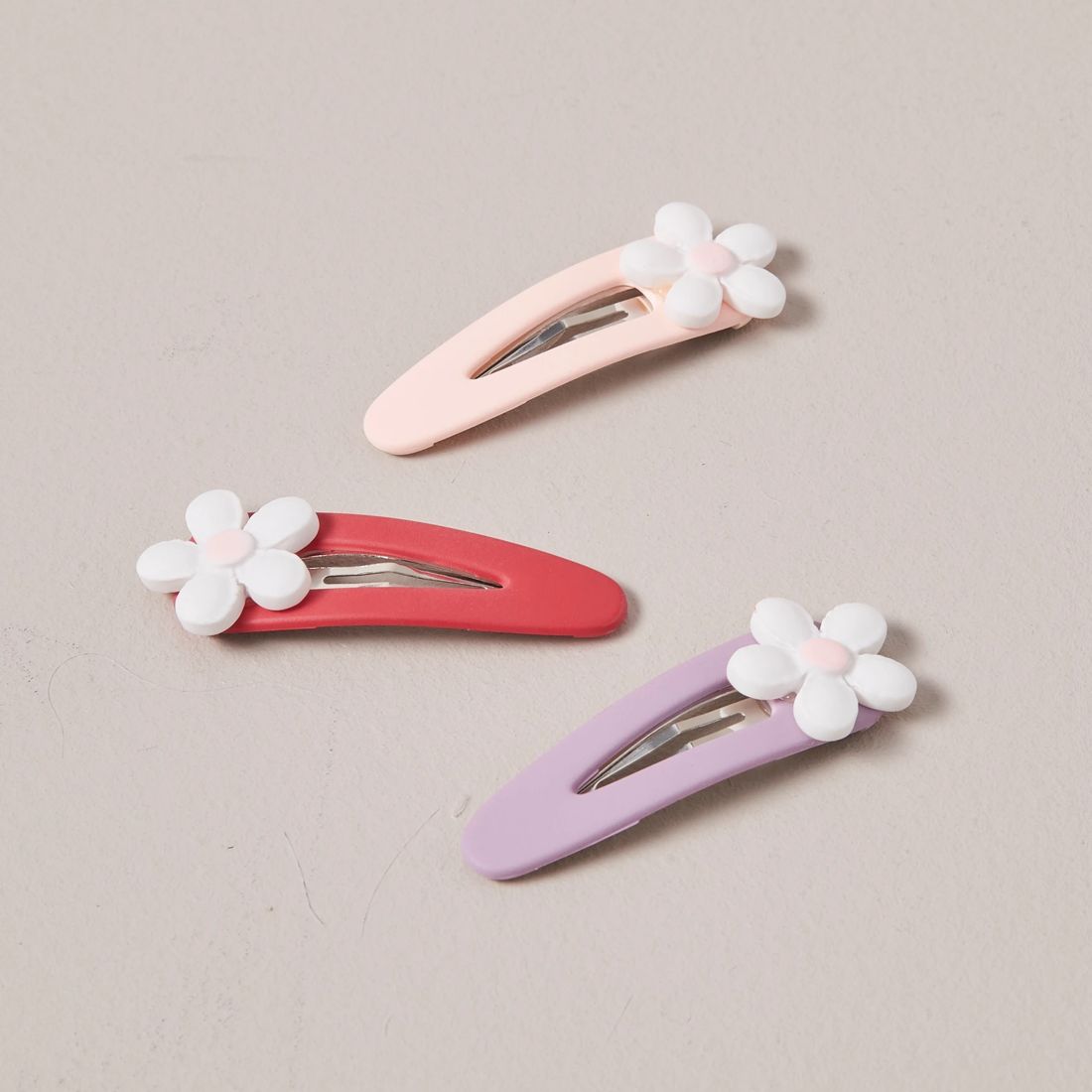 3 Pack Large Daisy Hair Clips | Target Australia