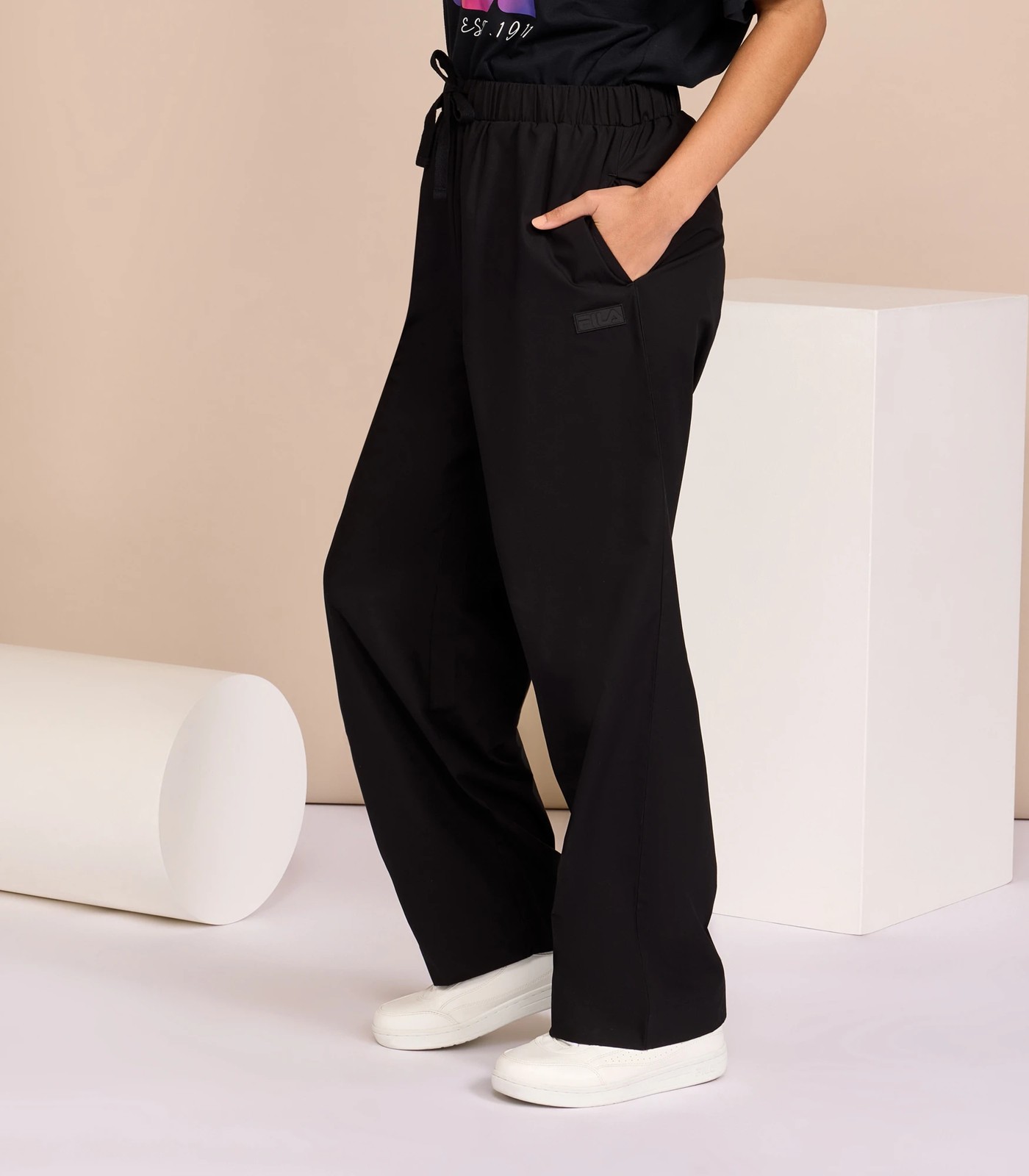 Fila Woven Wide Leg Pants