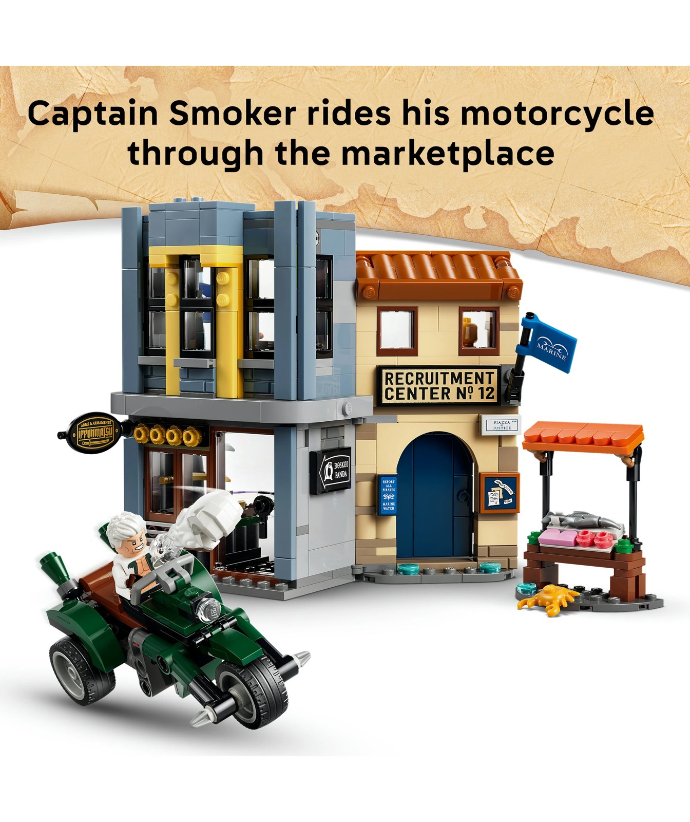 LEGO® ONE PIECE Showdown with Captain Smoker 75642 3 of 5