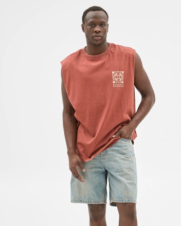 Australian Cotton Graphic Tank Top - Commons