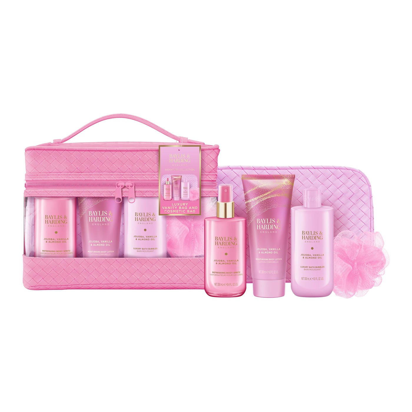 Baylis & Harding Signature Collection Luxury Vanity Bag and Cosmetic Bag Gift Set 3 of 4