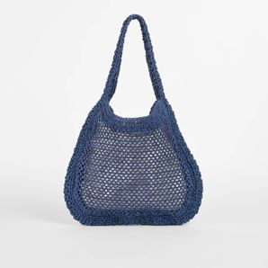 Crochet Paper Straw Shoulder Bag product image