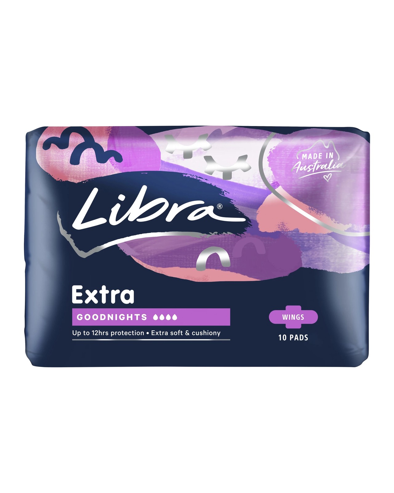 Libra Extra Goodnights Pads - 10 Pack 2 of 3