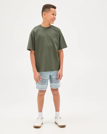 Australian Cotton Oversized Plain T-Shirt