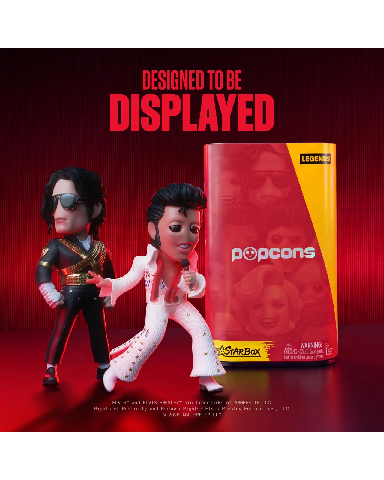 Starbox Popcons Legends by Starbox - Assorted 5 of 6