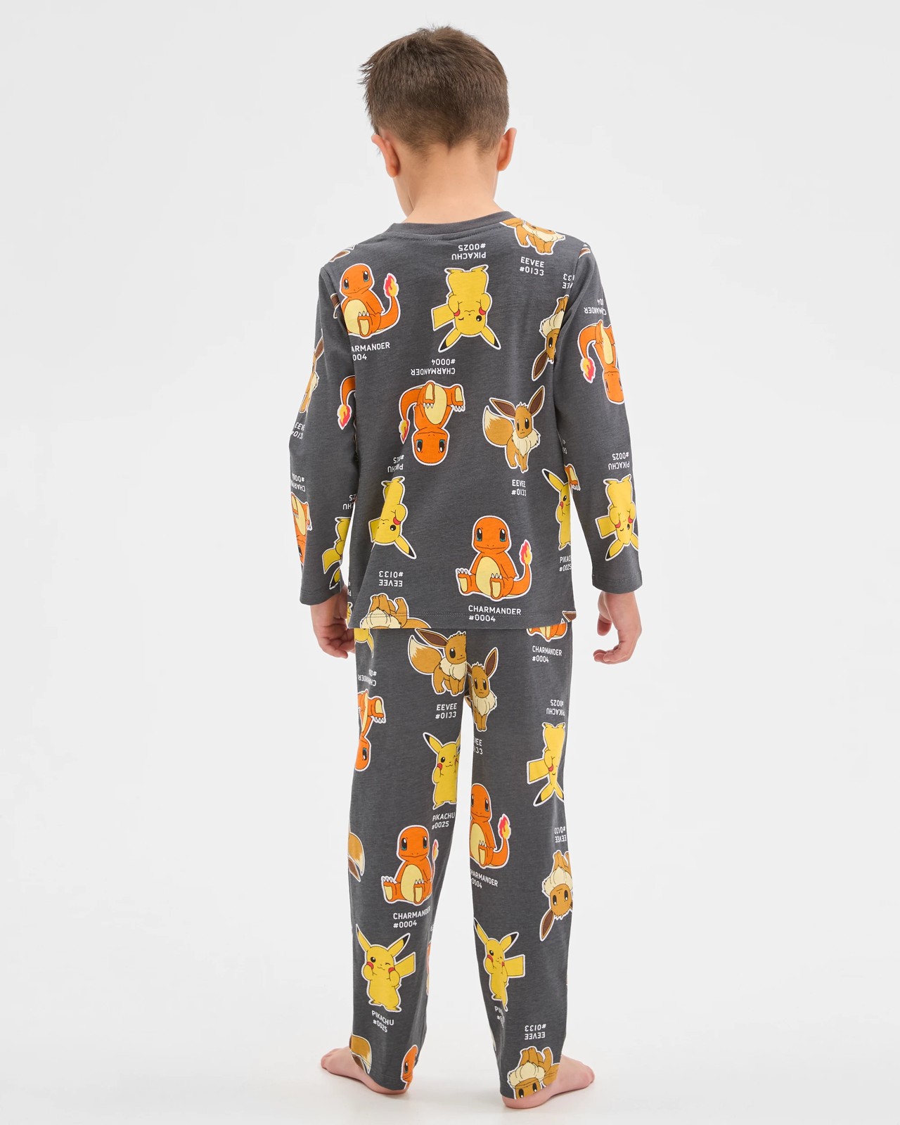 Pokemon Younger Boys Top & Pants Knit Pyjama Set 4 of 6
