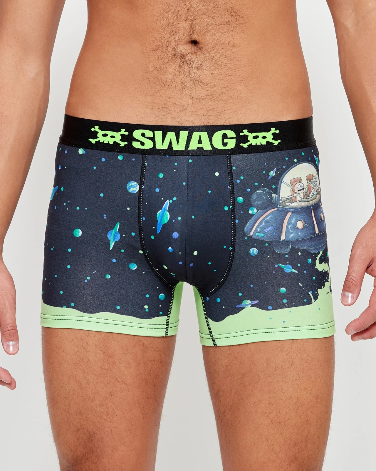 Rick & Morty Men's Boxer Briefs (pack Of 3) : Target