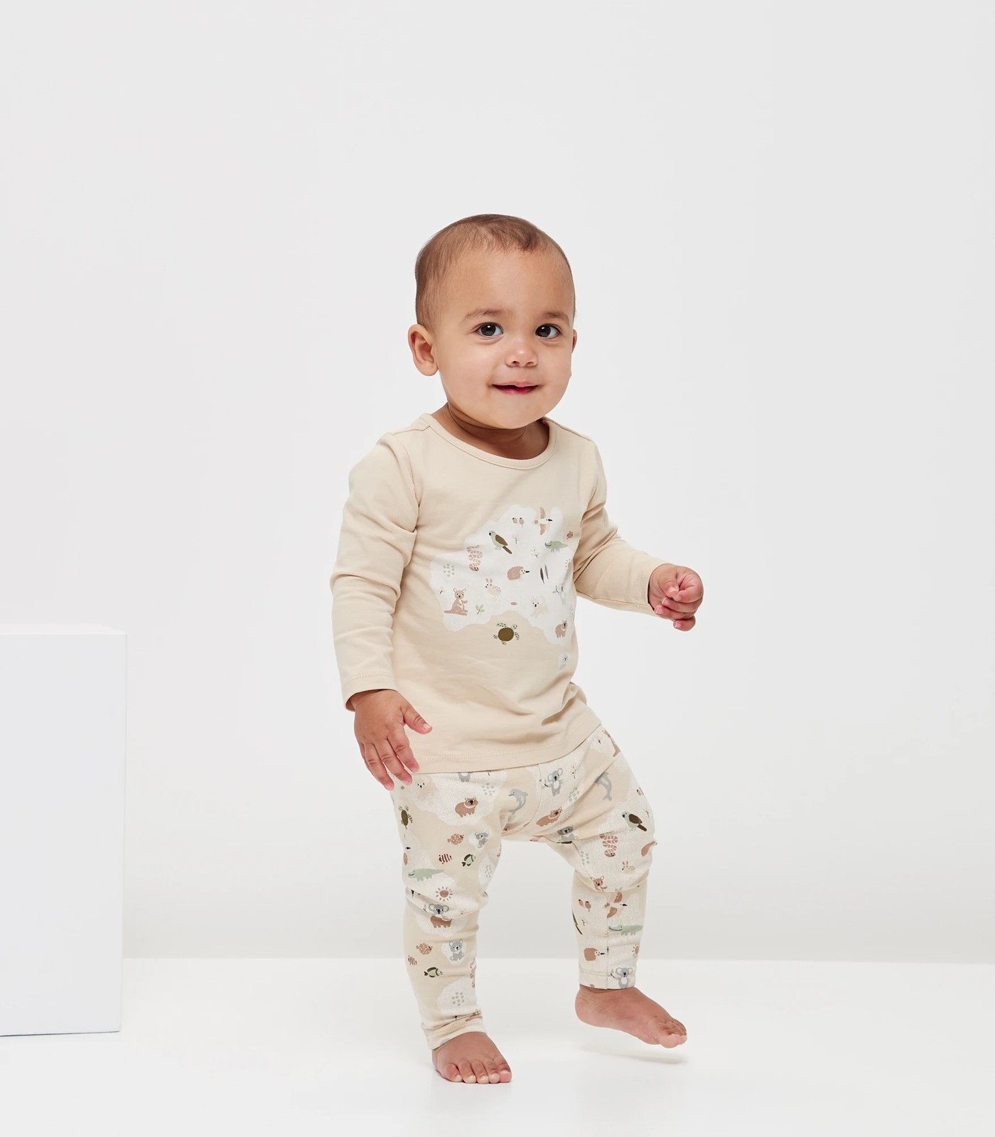 Baby Organic Cotton Print Top 3 of 5