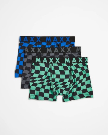 Boys Microfibre Trunk 3 Pack - Maxx