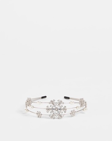 Christmas Metal Snowflake Headband