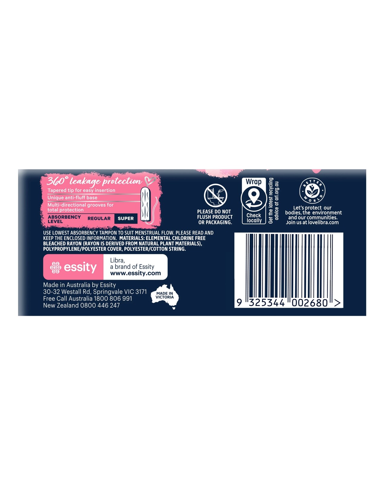 Libra 16 Pack Original Super Tampons 3 of 5