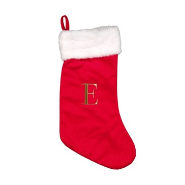 Letter E Stocking - Anko