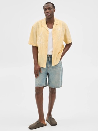 Loose Denim Shorts - Commons