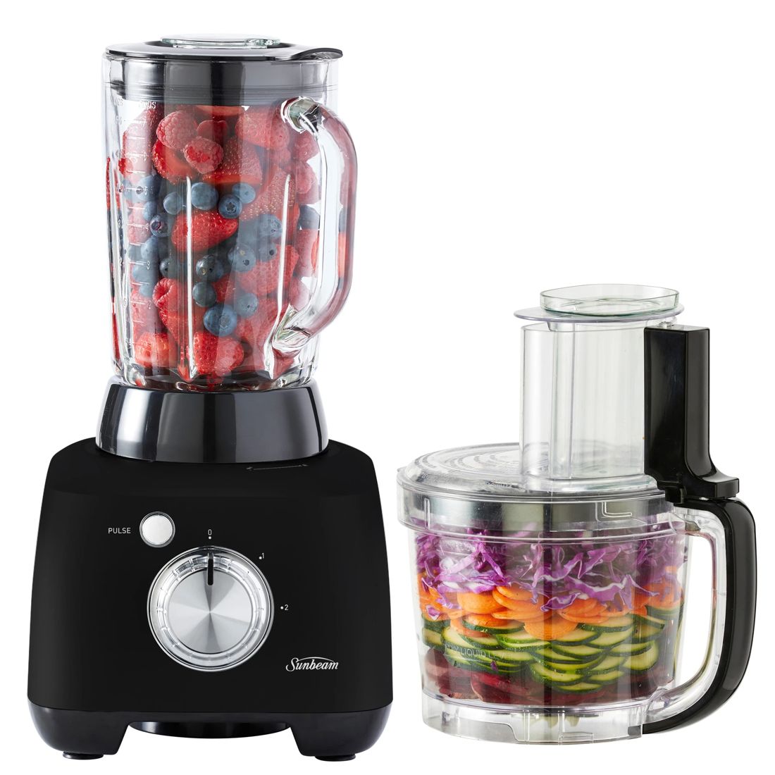 Sunbeam Multi Processor Plus Food Processor Blender Black LCP6000BK