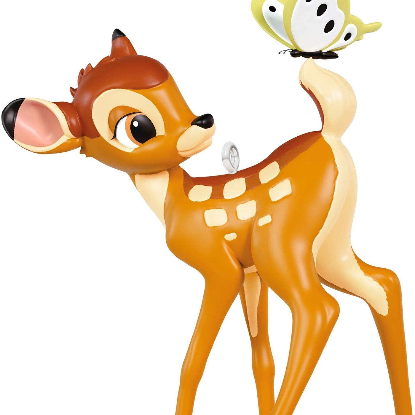 Hallmark Keepsake Christmas Bambi and Butterfly Ornament 4 of 6