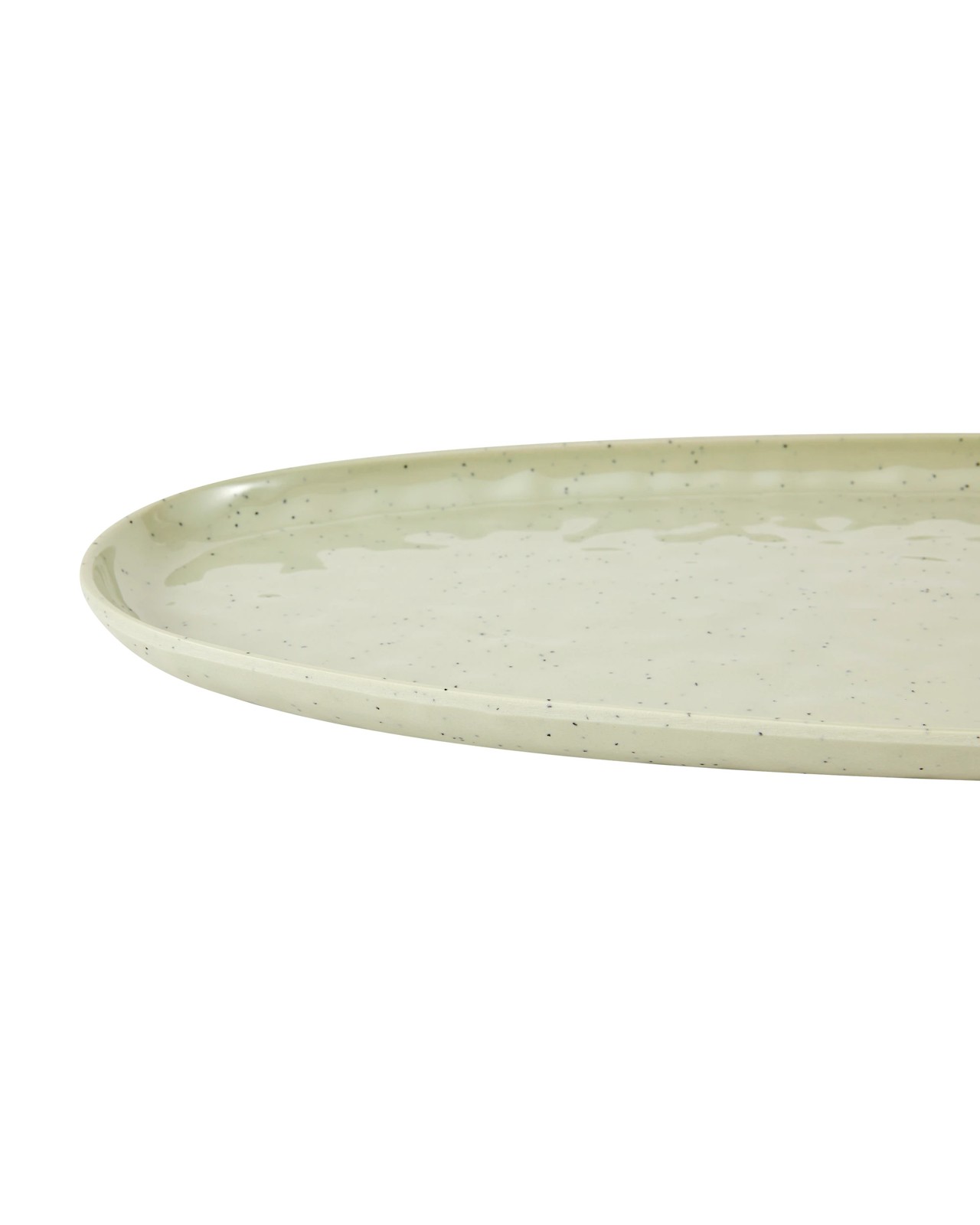 Anko Glazed Look Green Platter 2 of 4