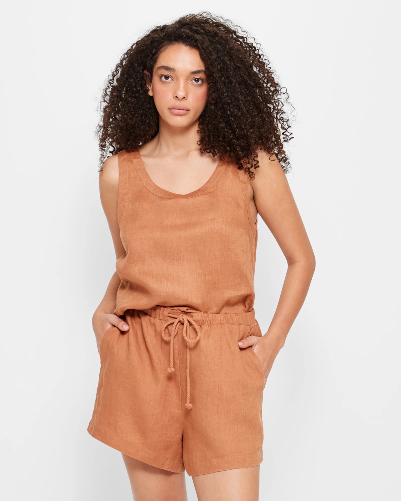 Linen clearance shorts target