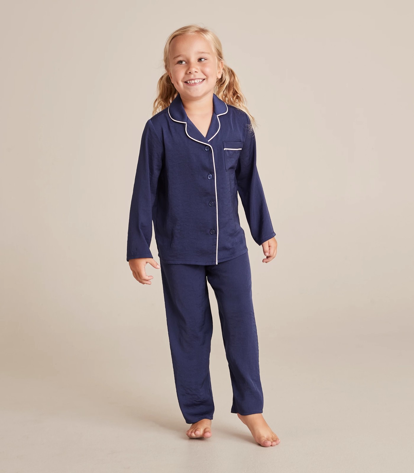 Kids Satin Pyjama Set