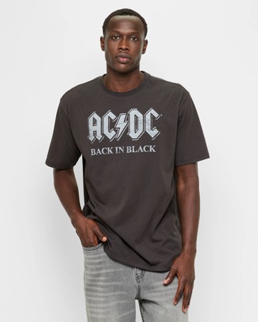 Licensed AC/DC Back In Black T-Shirt