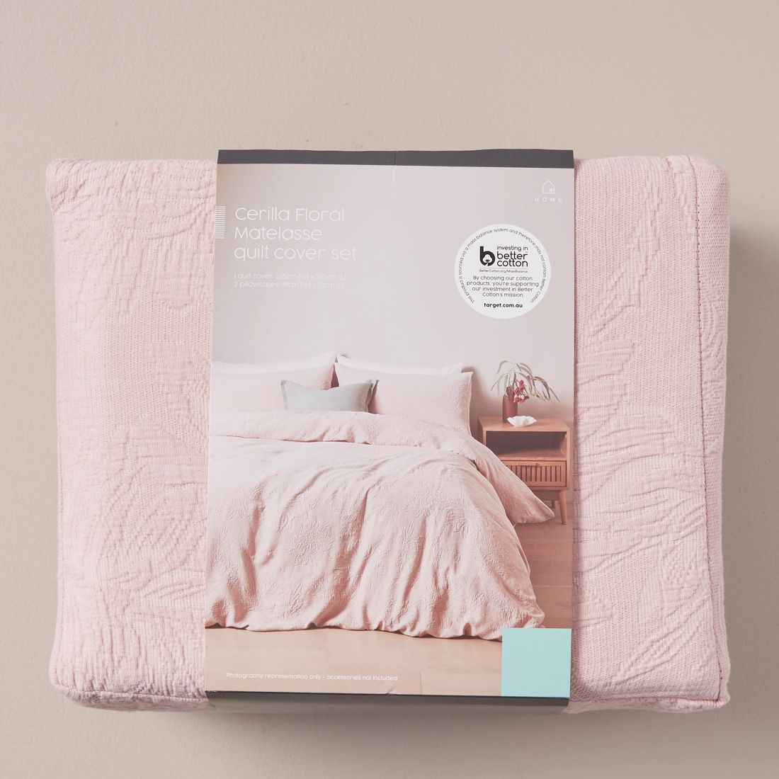 Cerilla Floral Matelasse Quilt Cover Set Target Australia