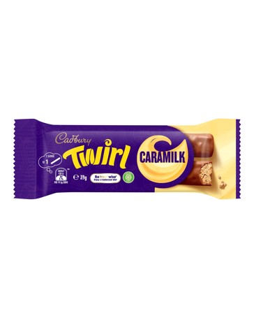 Cadbury Twirl Caramilk Chocolate Bar - 39g