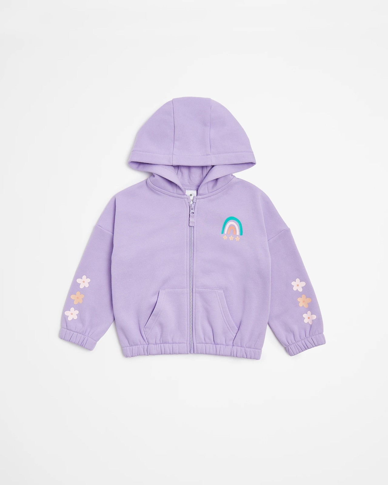 Zip Thru Print Hoodie 4 of 5