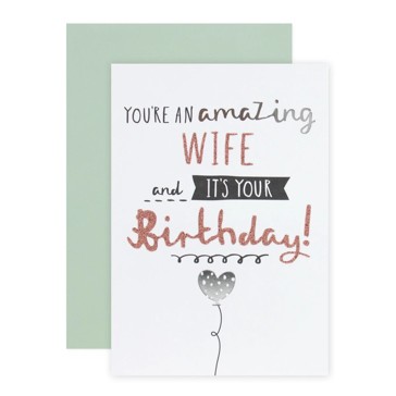 Connections from Hallmark Birthday Card For Wife - Amazing & Fantastic