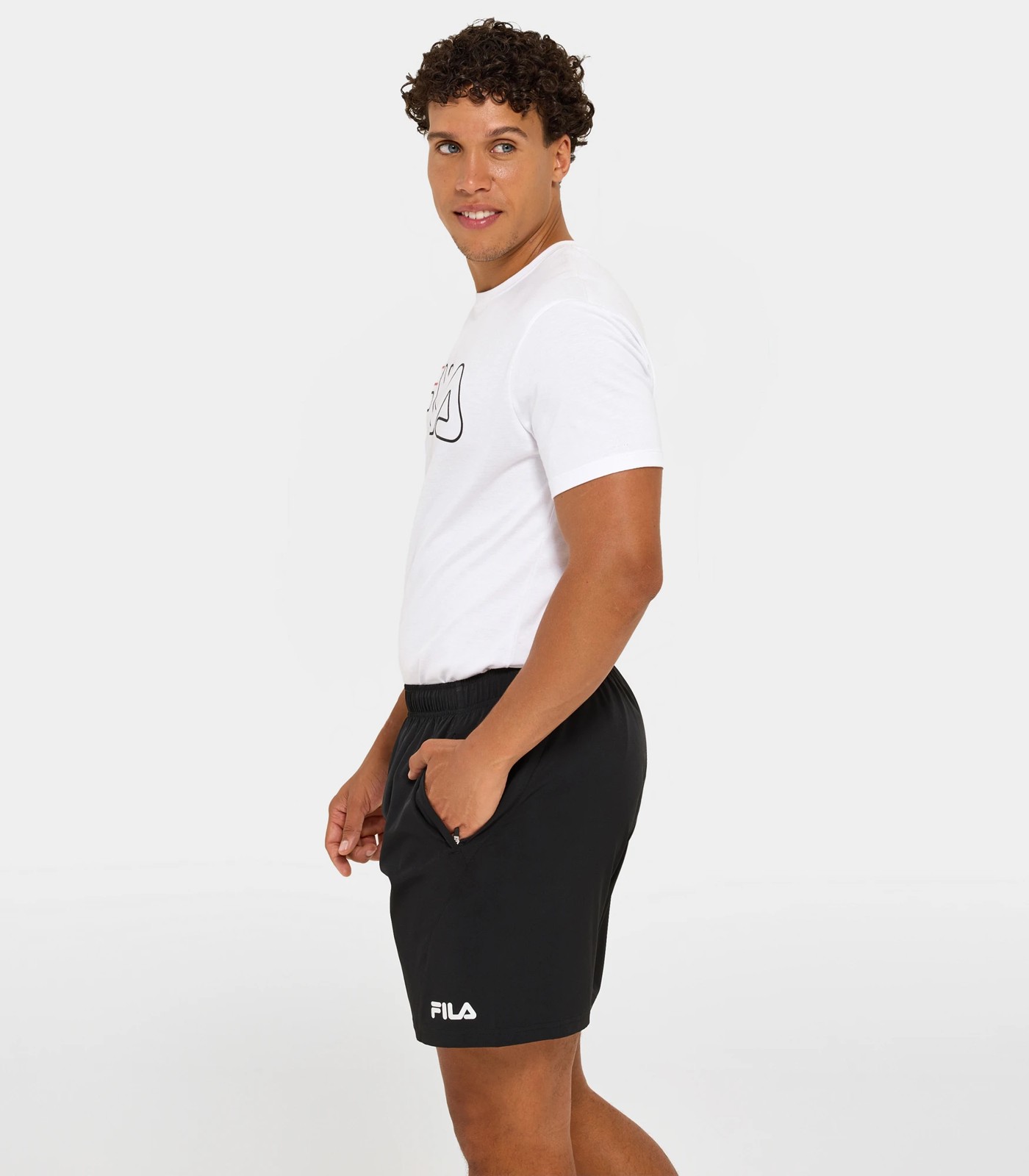 Henry Shorts Fila Black Target Australia