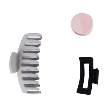 3 Pack Claw Hair Clips - OXX Haircare