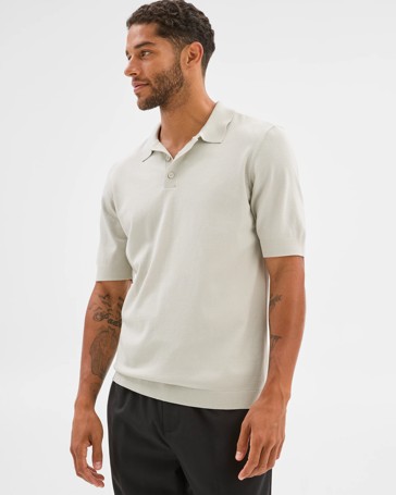 Preview Knit Polo Top