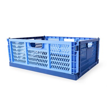 Anko 30L Collapsible Crate - Large, Blue