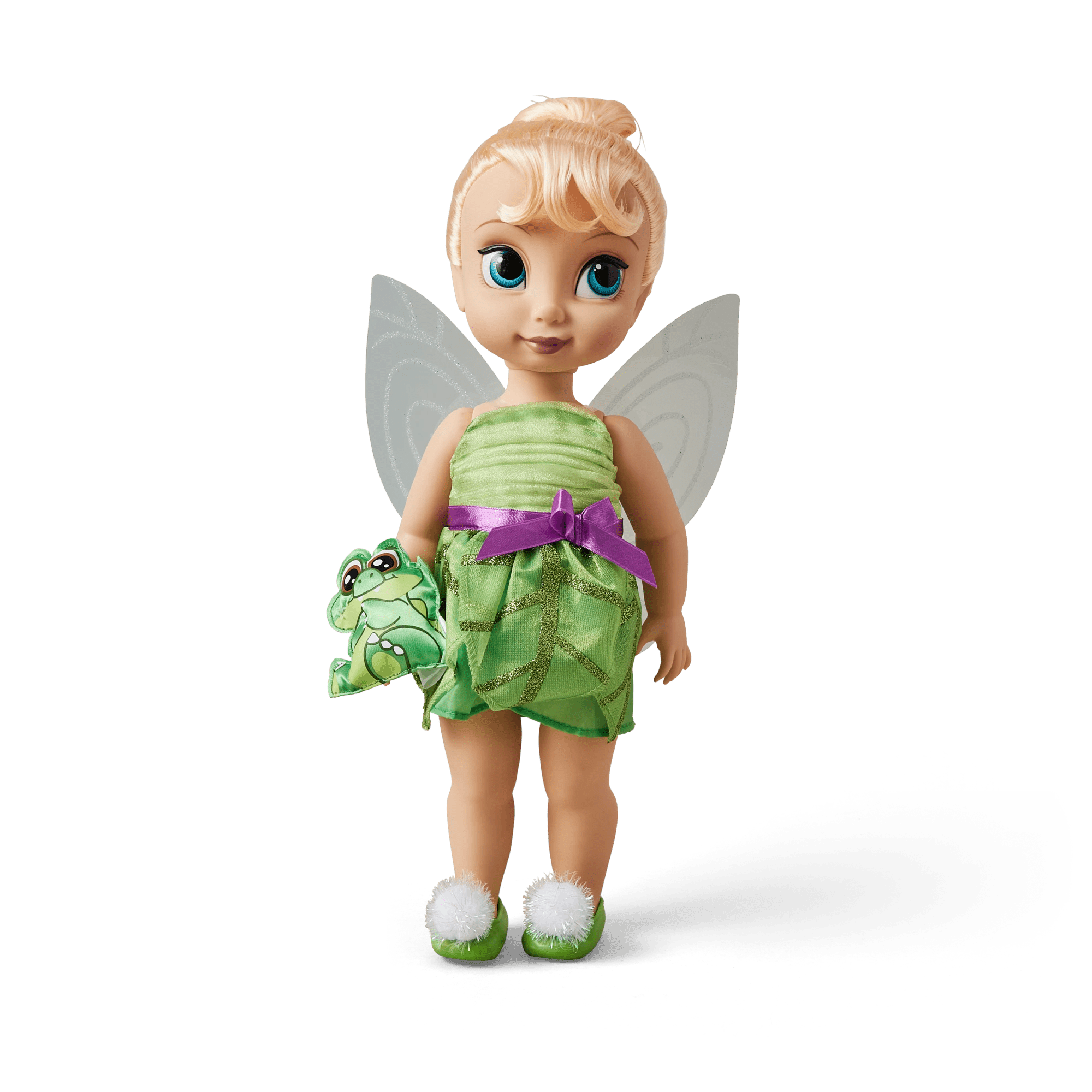 Disney Animators' Collection Tinker Bell Doll - Peter Pan - 16 Inch, Molded  Details, Fully Posable Toy in Satin Dress - Suitable for Ages 3+ Toy