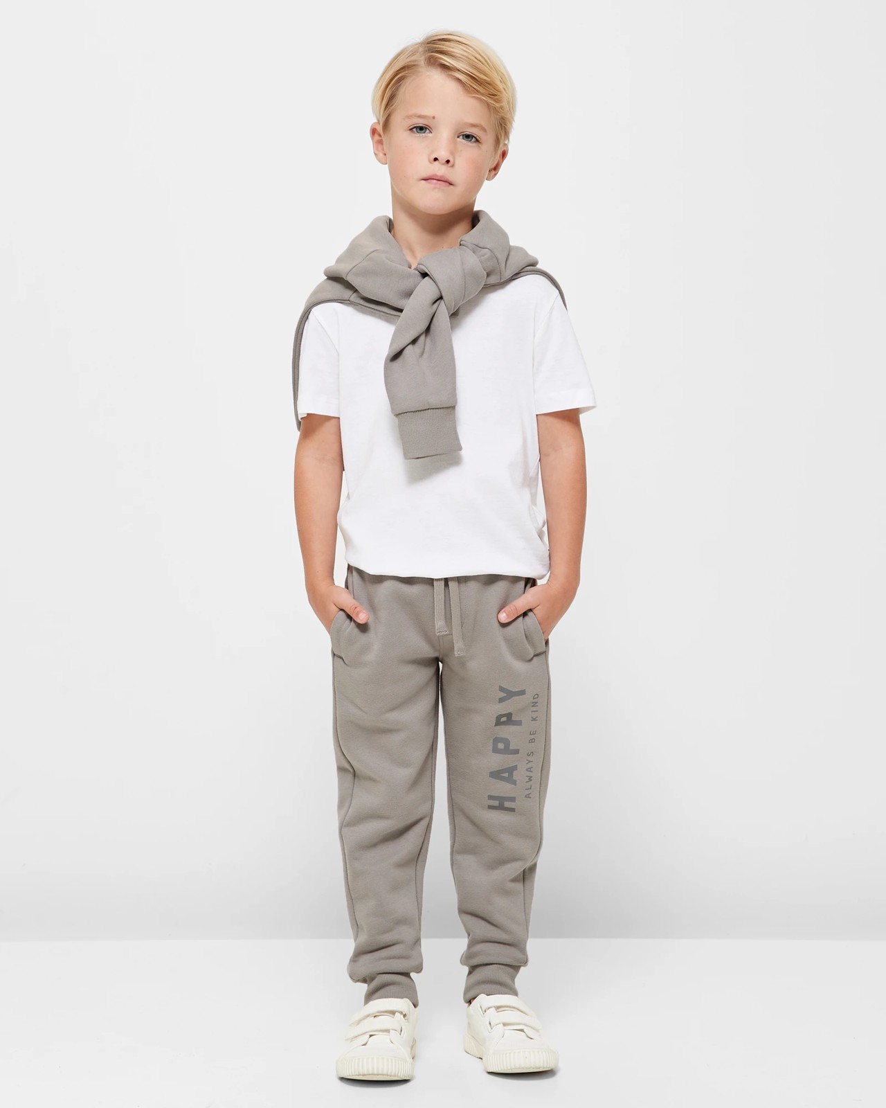 Mix and Match Slim Trackpants - Grey | Target Australia