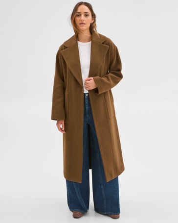Soft Wrap Coat