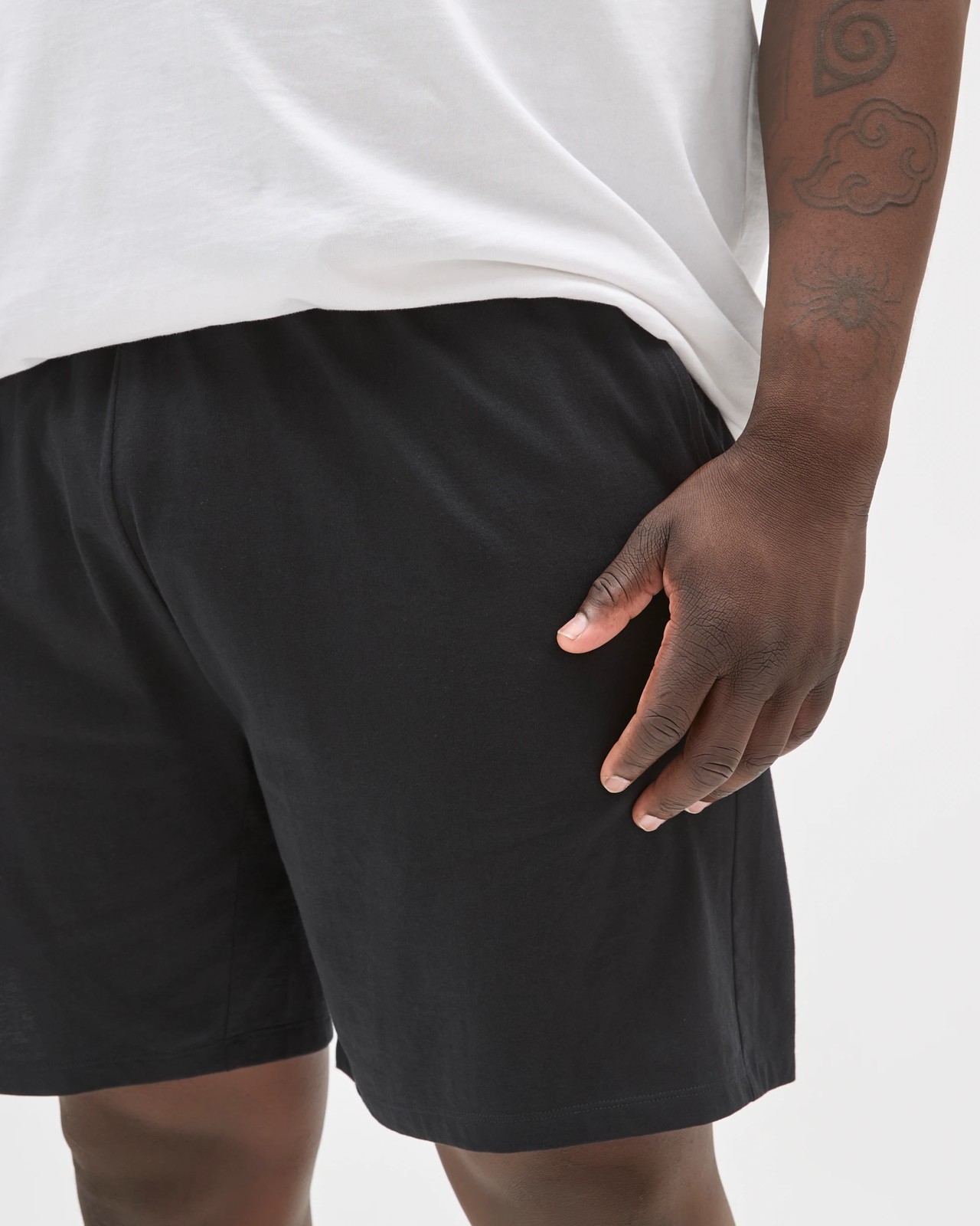 Maxx Plus Size Australian Cotton Jersey Knit Sleep Shorts 5 of 6