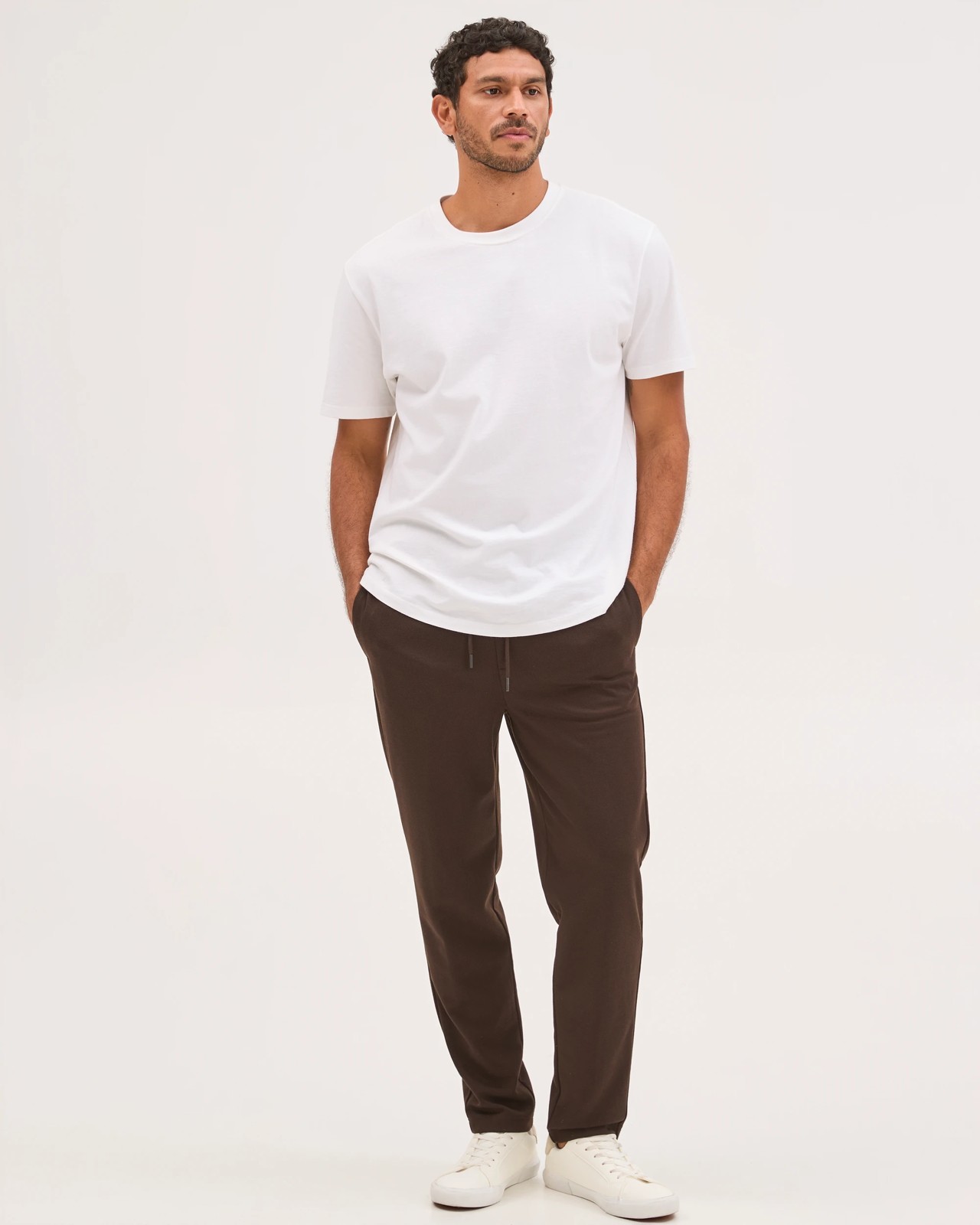 Textured Knit Pants - Chocolate 2 of 6