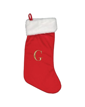 Anko Letter G Stocking
