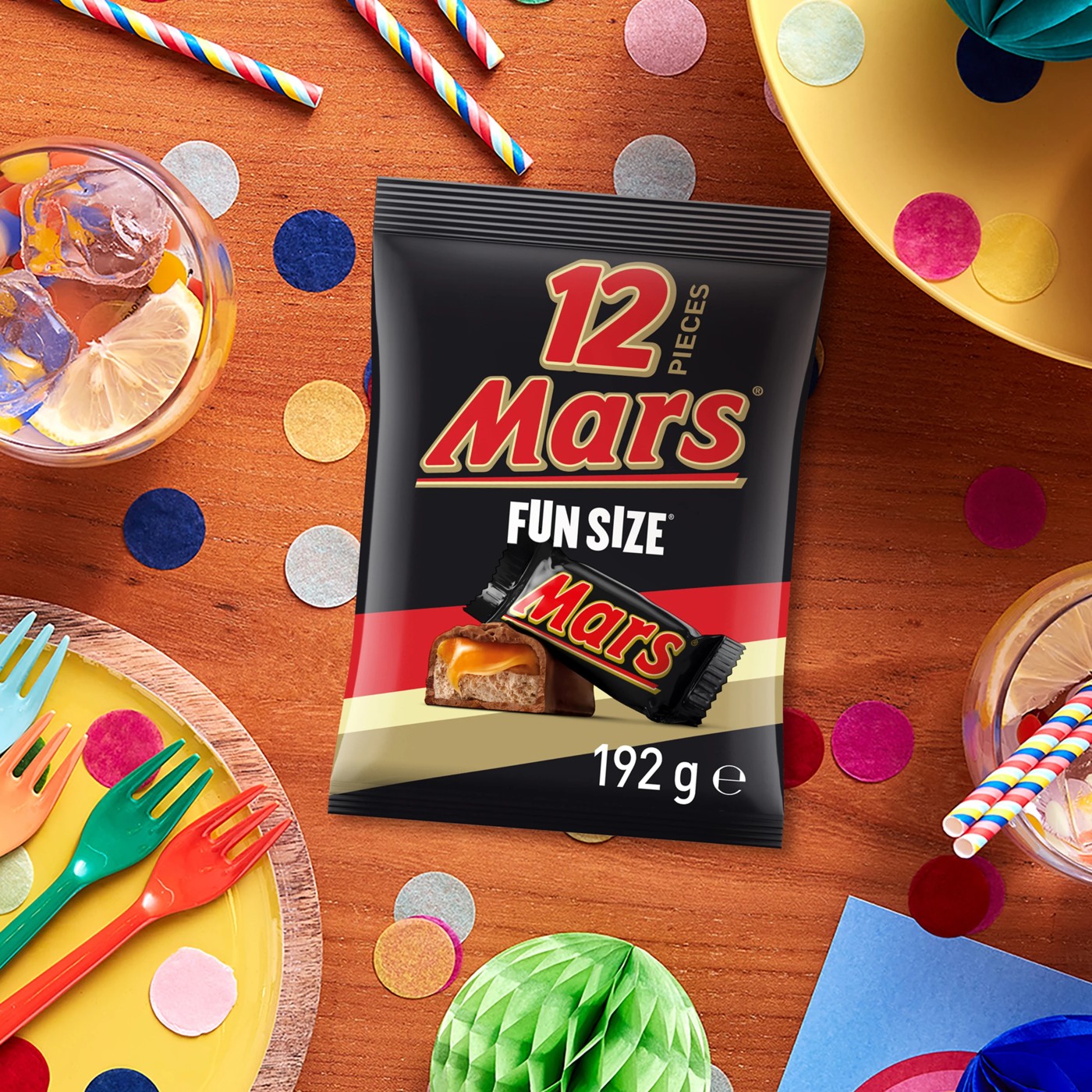 Mars 12 Piece Milk Chocolate Fun Size Share Pack 192g 2 of 2