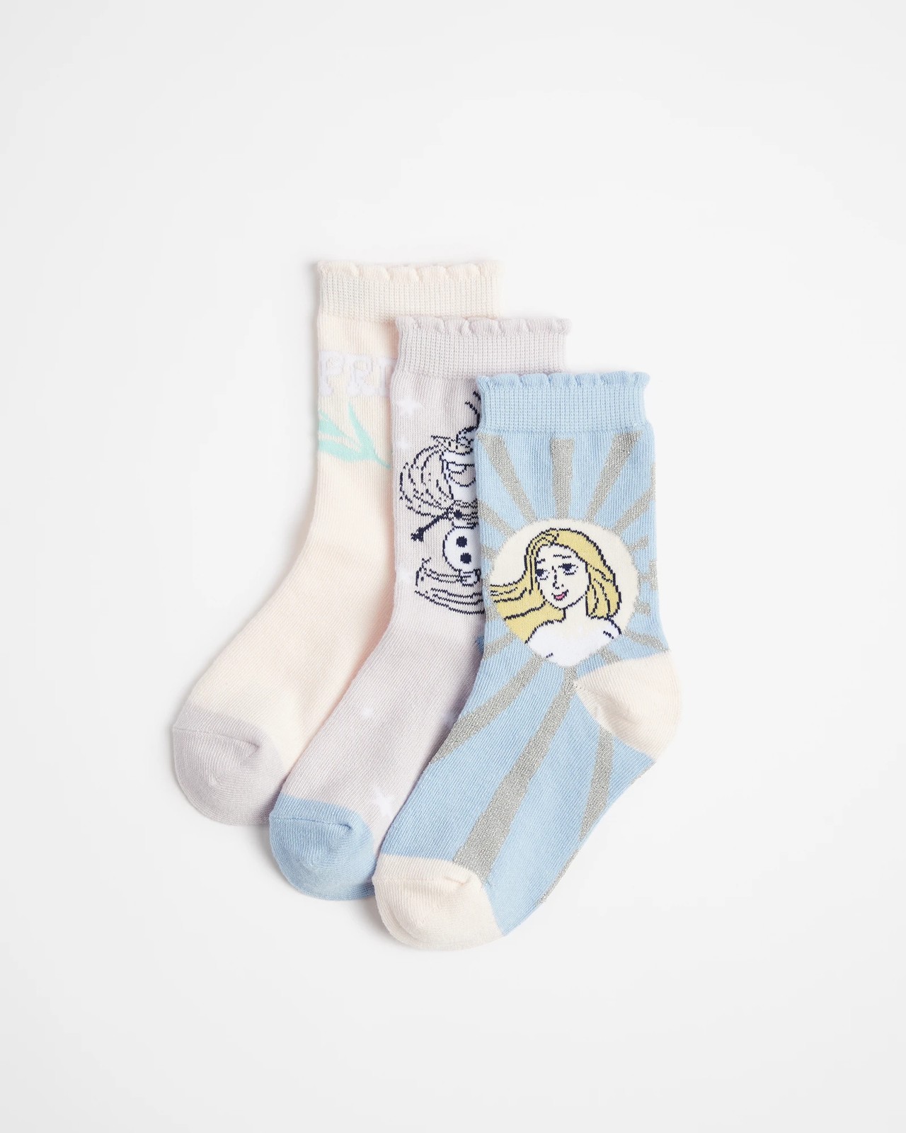 Disney Frozen Socks - 3 Pack