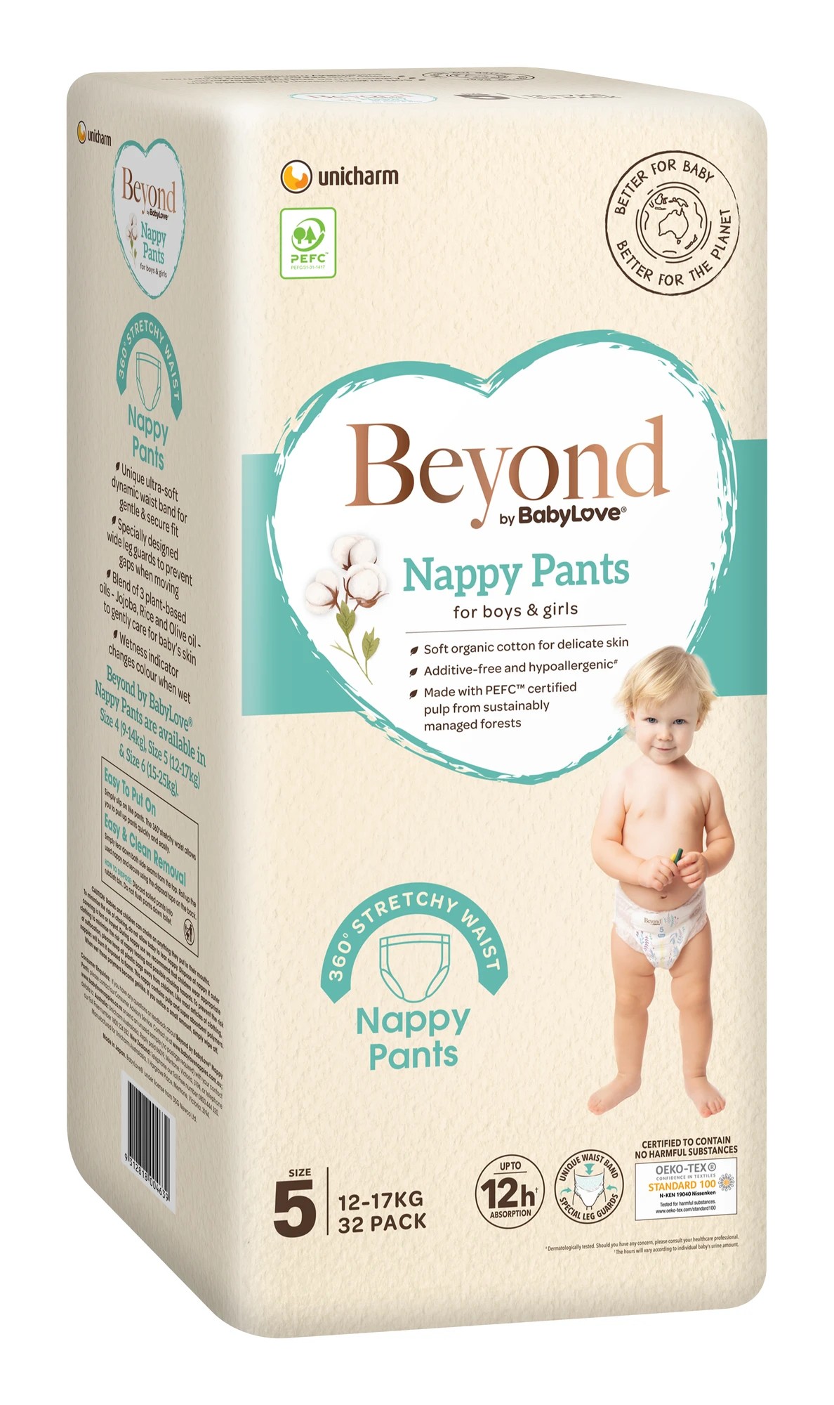 BabyLove - Beyond Nappy Pants - Walker - 32 Pack | Target Australia