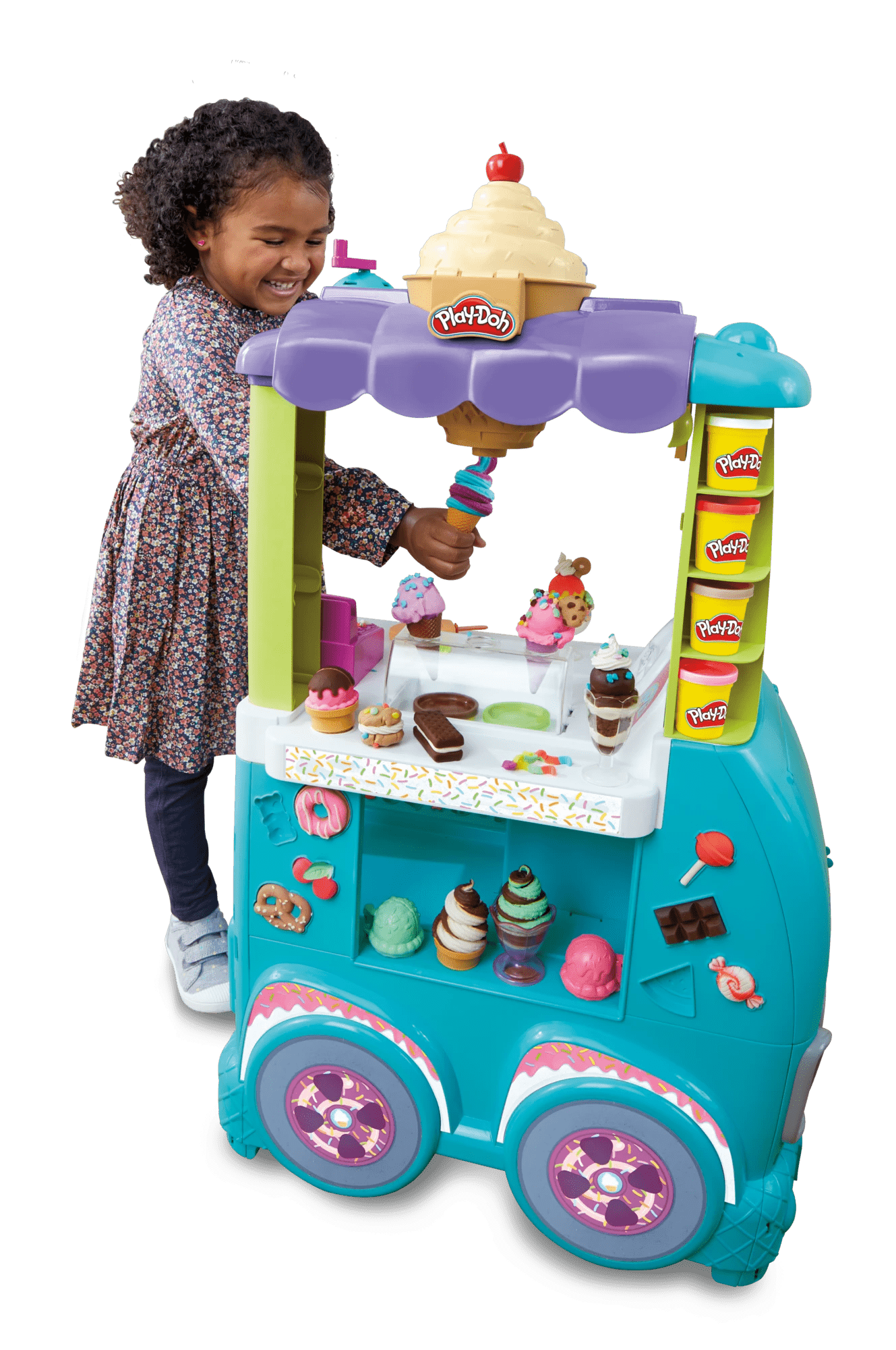 Play Doh Kitchen Creations Ultimate Ice Cream Truck Playset