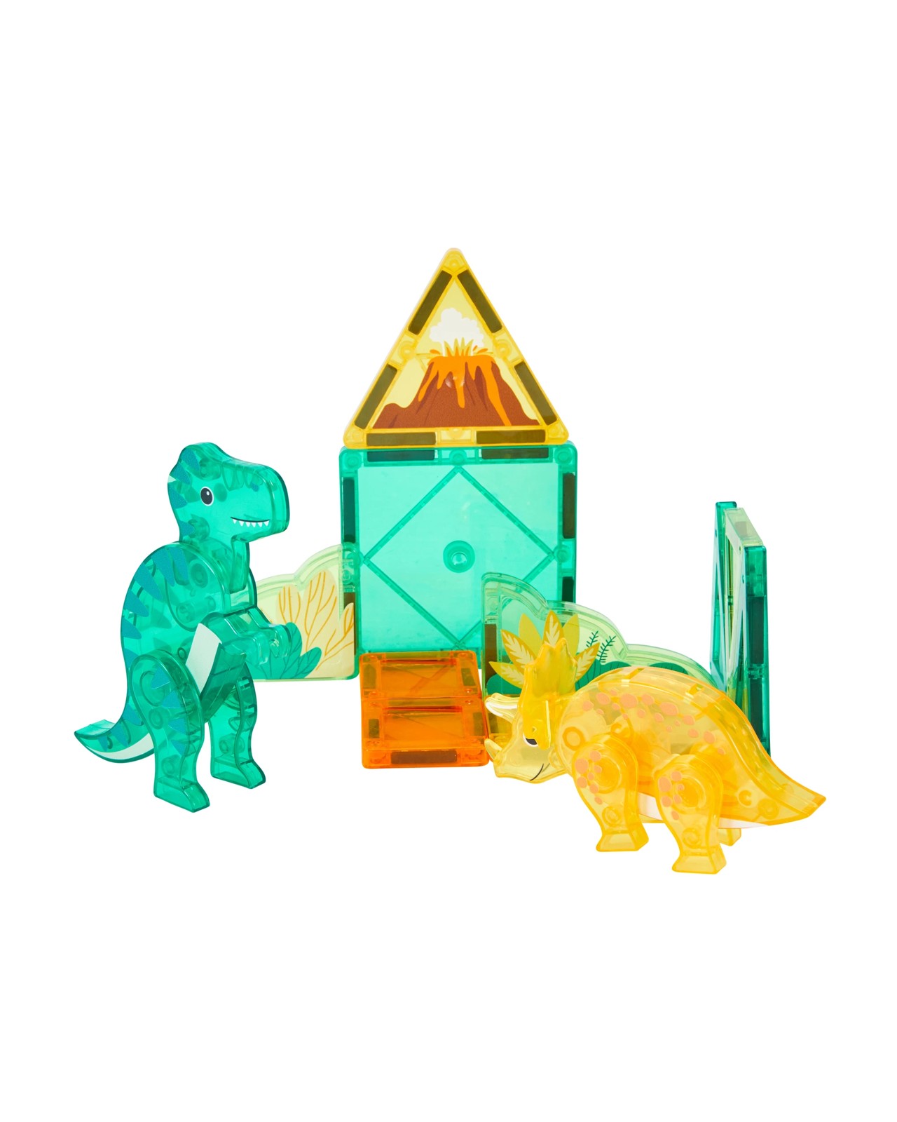 Anko 13 Piece Dinosaur Magnetic Tiles 2 of 5