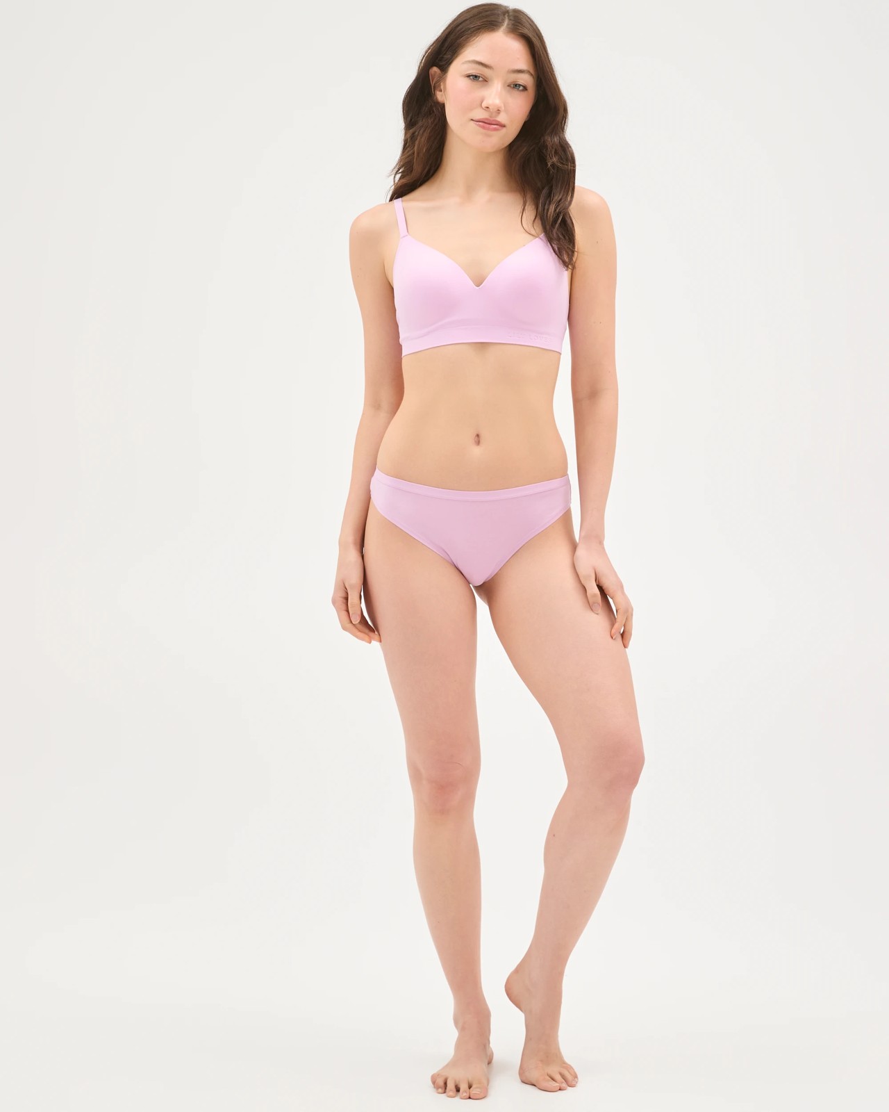 Lily Loves Australian Cotton 3 Pack G-String Briefs - Orchid Bouquet 2 of 5