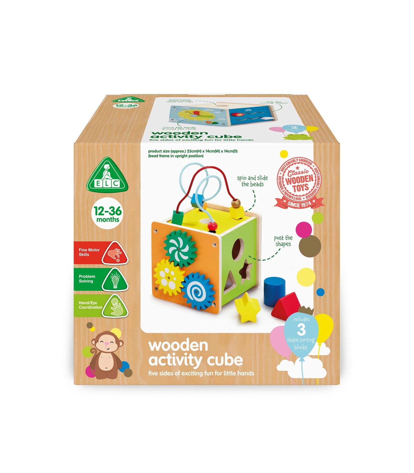 Early Learning Centre Wooden Activity Cube | Target Australia